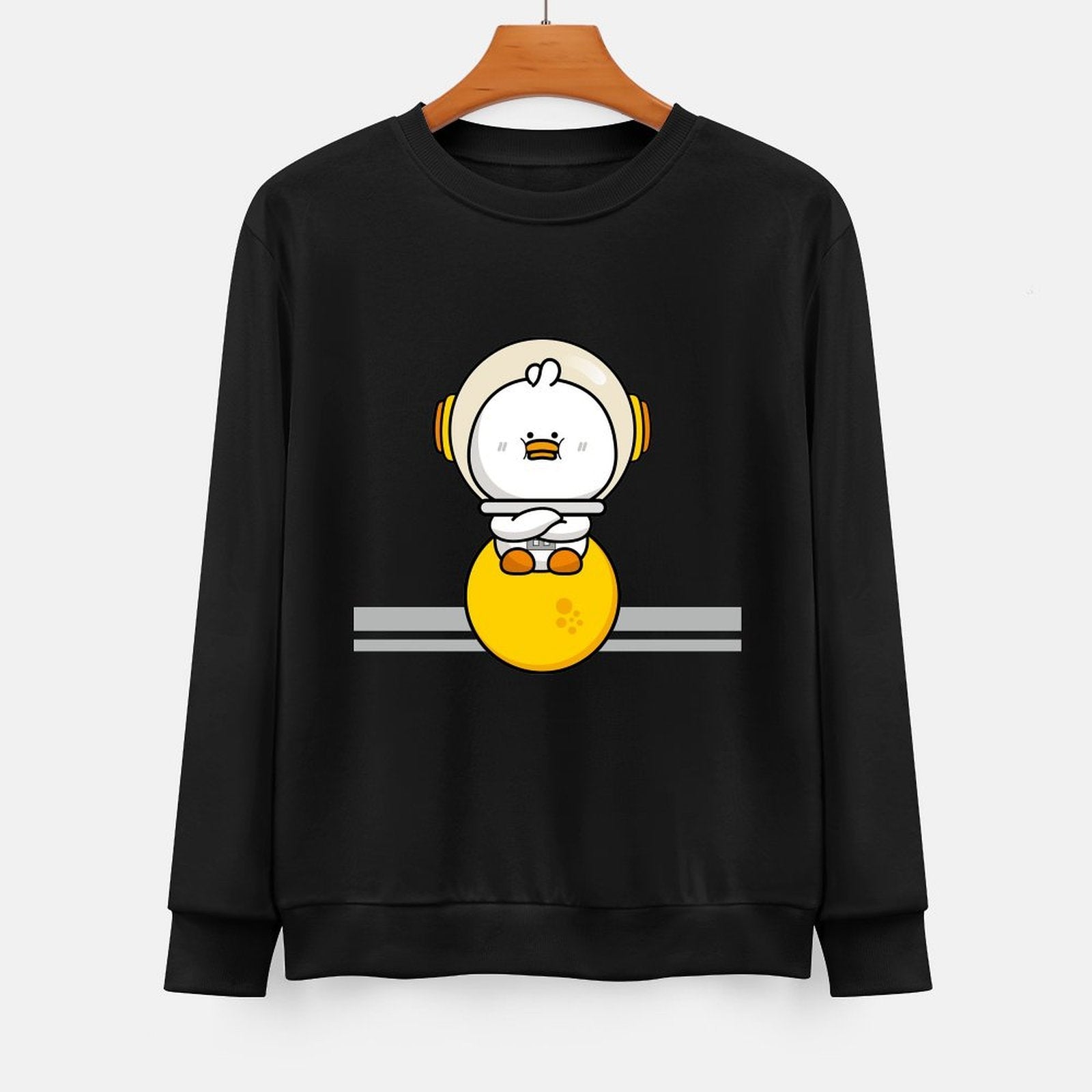 Front Patterned Long Sleeve TopEssentialFit Pure